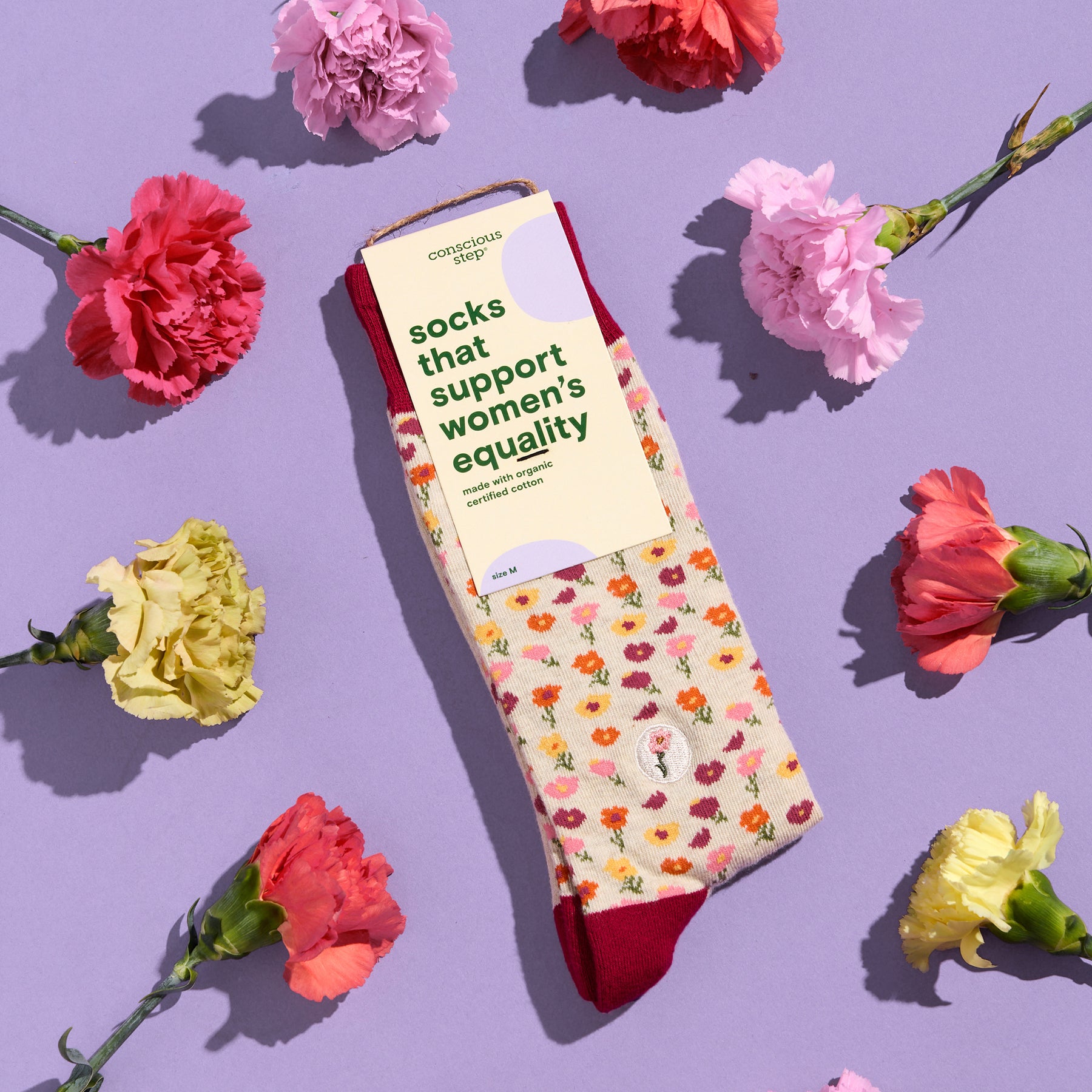 Socks that Support Women's Equality - Conscious Step