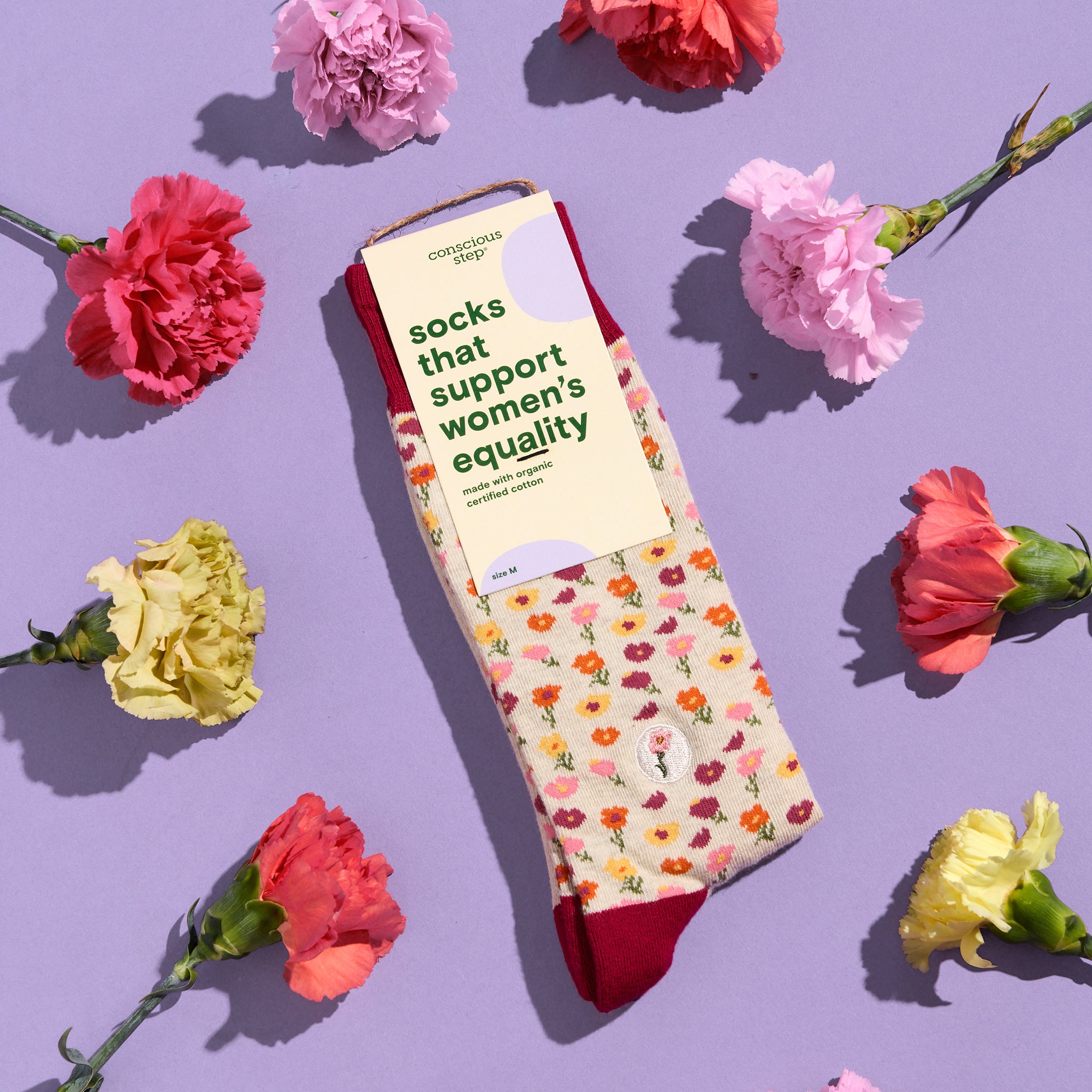Socks that Support Women's Equality - Conscious Step