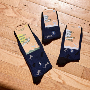 Kids Socks that Protect Sharks - Conscious Step