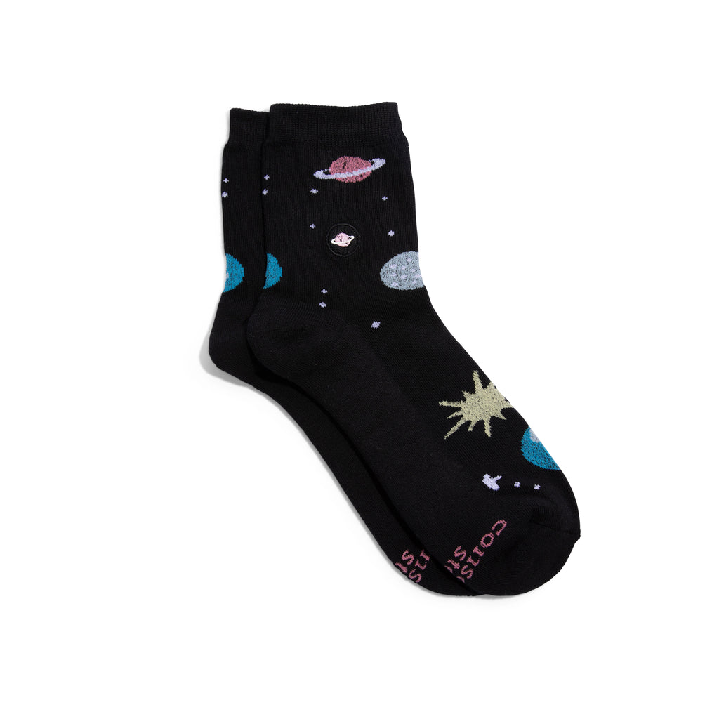 Socks that Support Space Exploration | Eco Friendly Quarter Socks