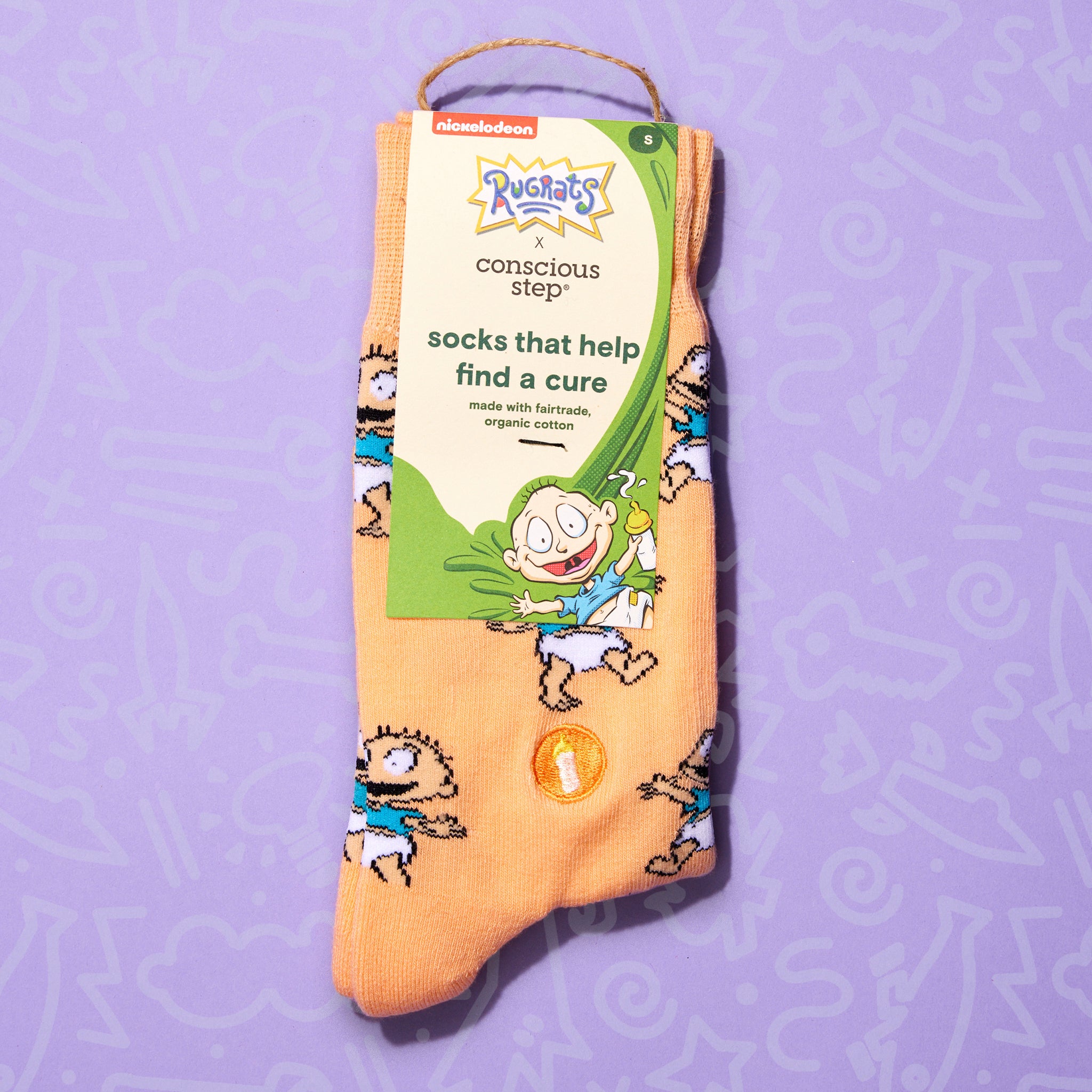 Rugrats Socks that Find a Cure