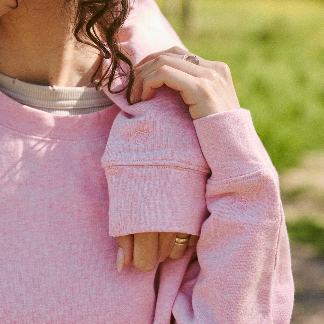 Support Self-Checks Crew Sweatshirt - Conscious Step