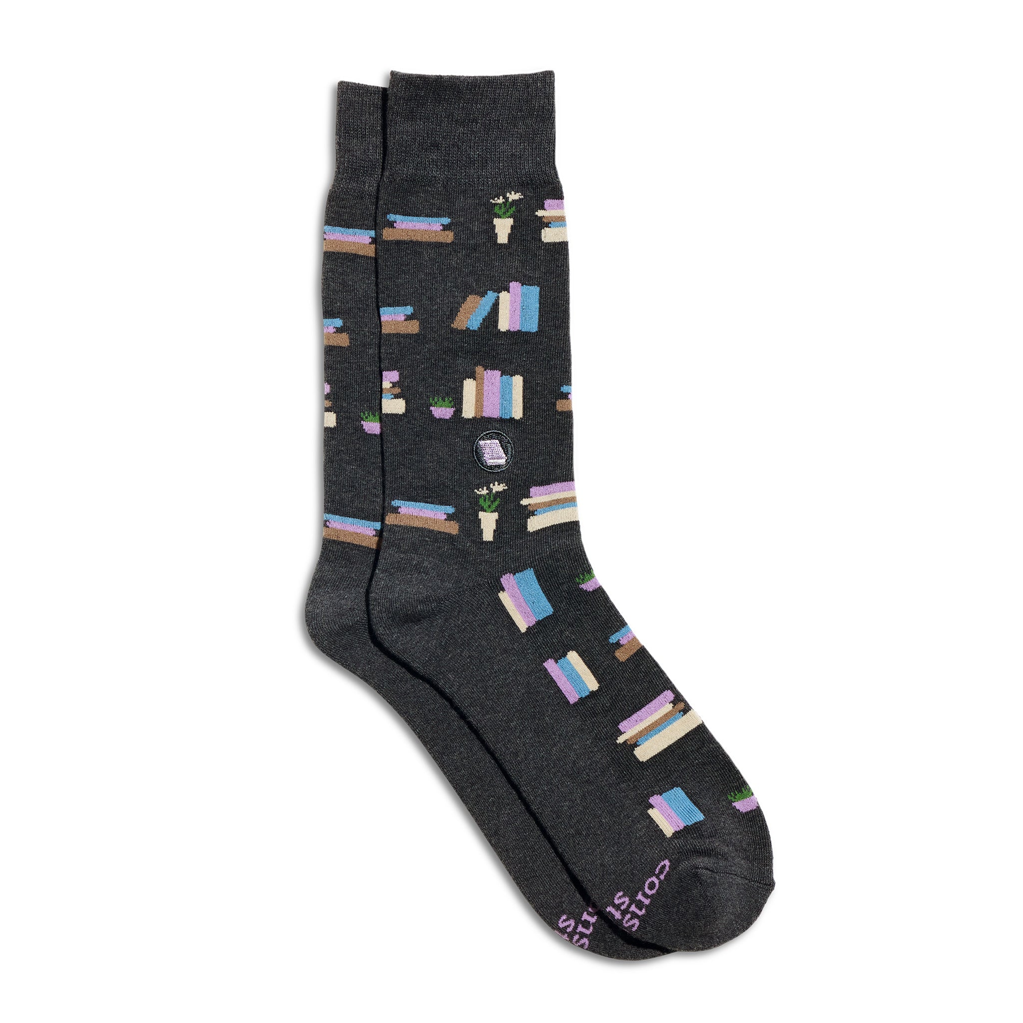 Socks that Give Books - Conscious Step