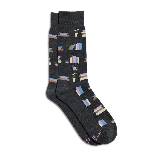 Socks that Give Books - Conscious Step