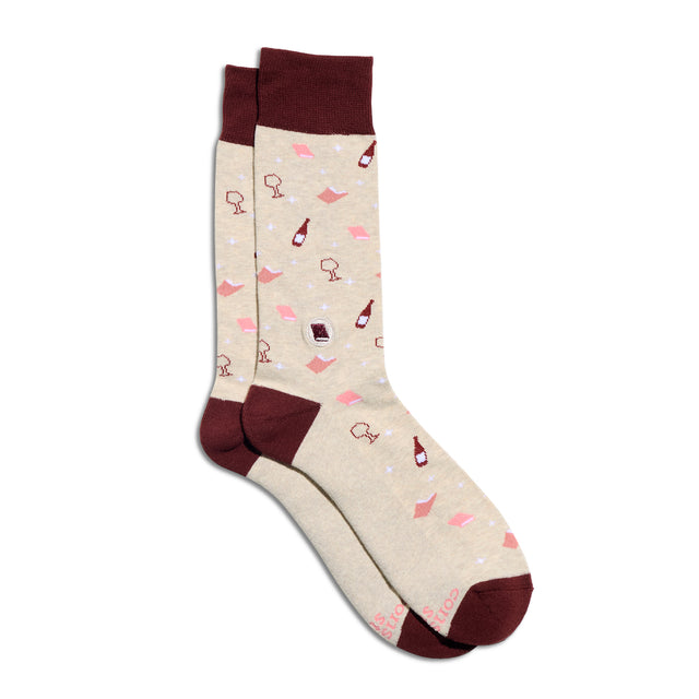 Socks that Give Books - Conscious Step