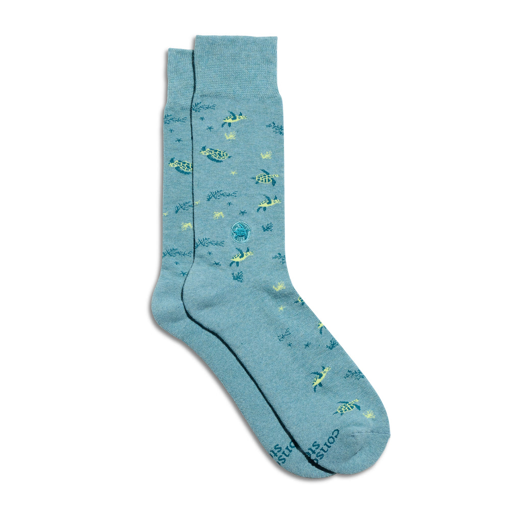 Socks that Protect Sea Turtles - Conscious Step
