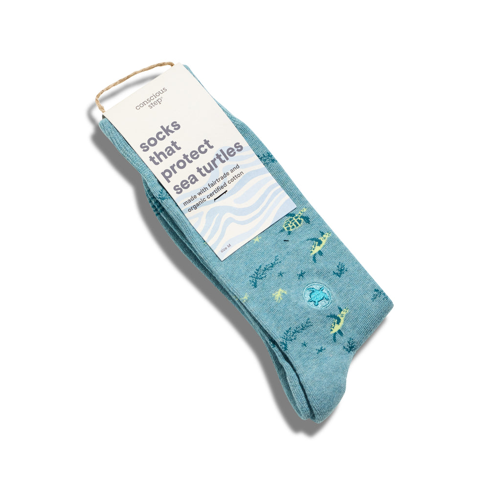 Socks that Protect Sea Turtles - Conscious Step