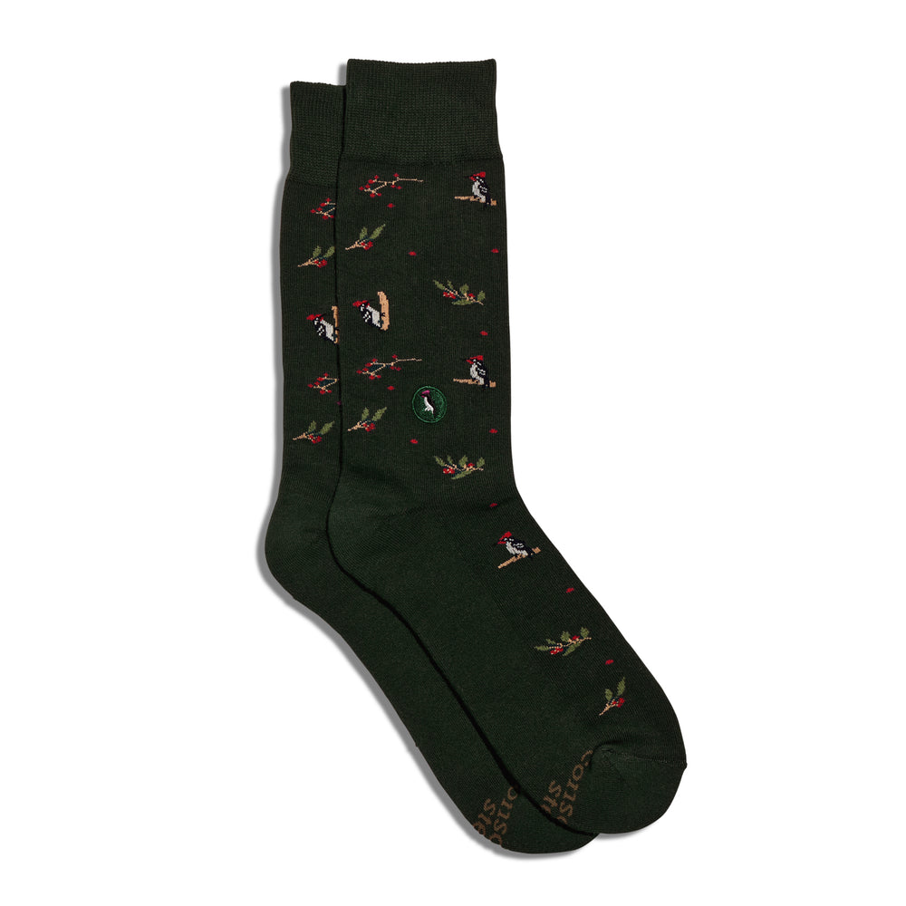 Socks that Protect Woodpeckers - Conscious Step