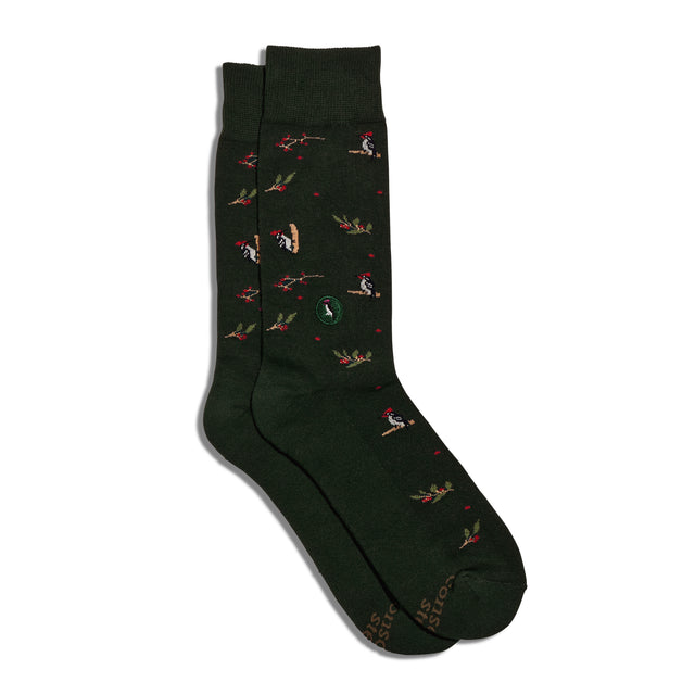 Socks that Protect Woodpeckers - Conscious Step