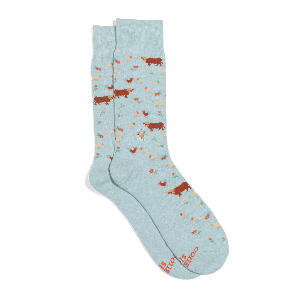 Socks that Save Farm Animals - Conscious Step