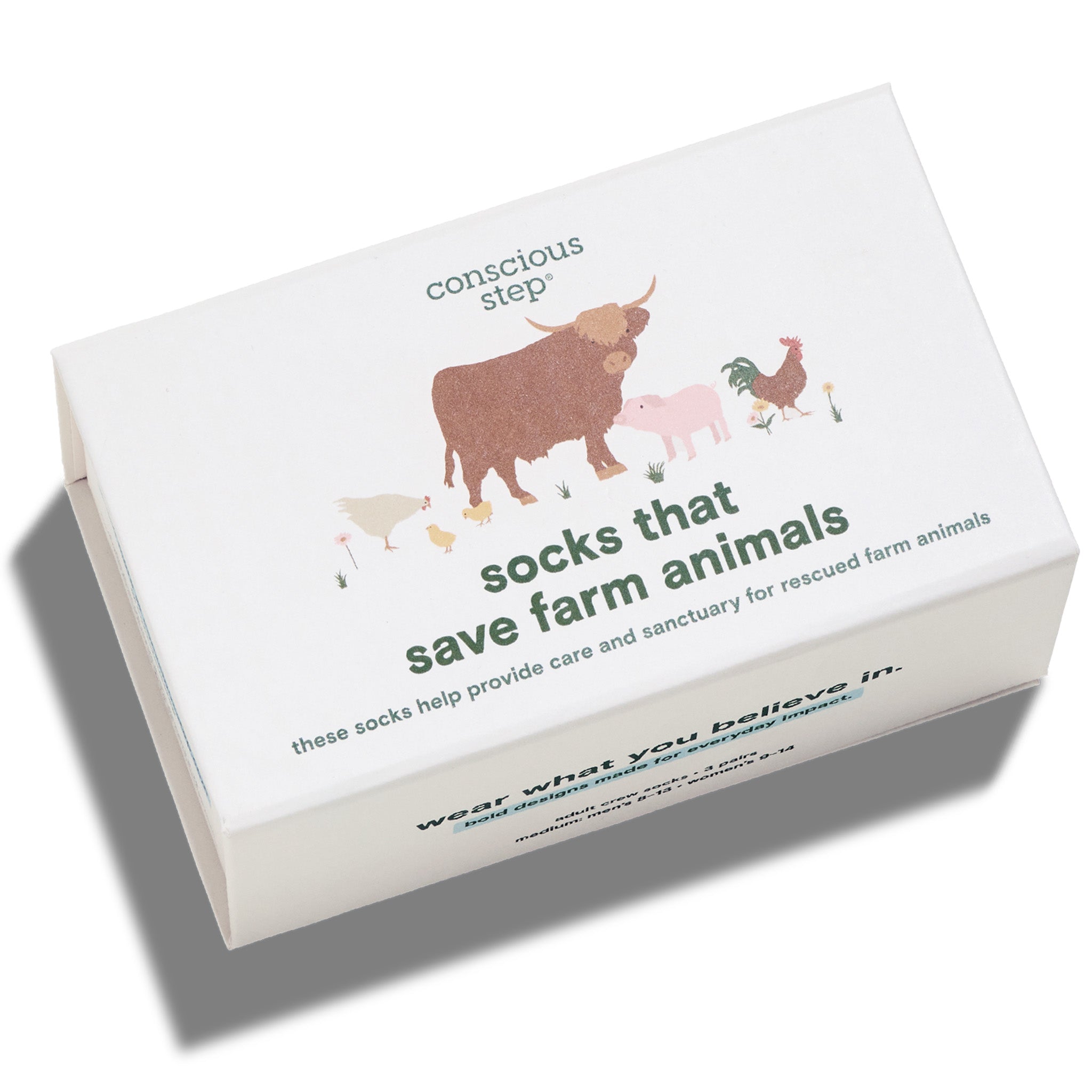 Save Farm Animals Gift Box - Conscious Step