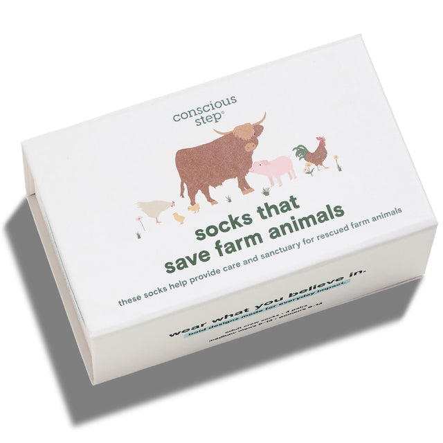Save Farm Animals Gift Box - Conscious Step