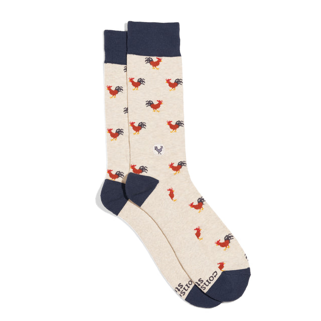 Socks that Save Roosters - Conscious Step