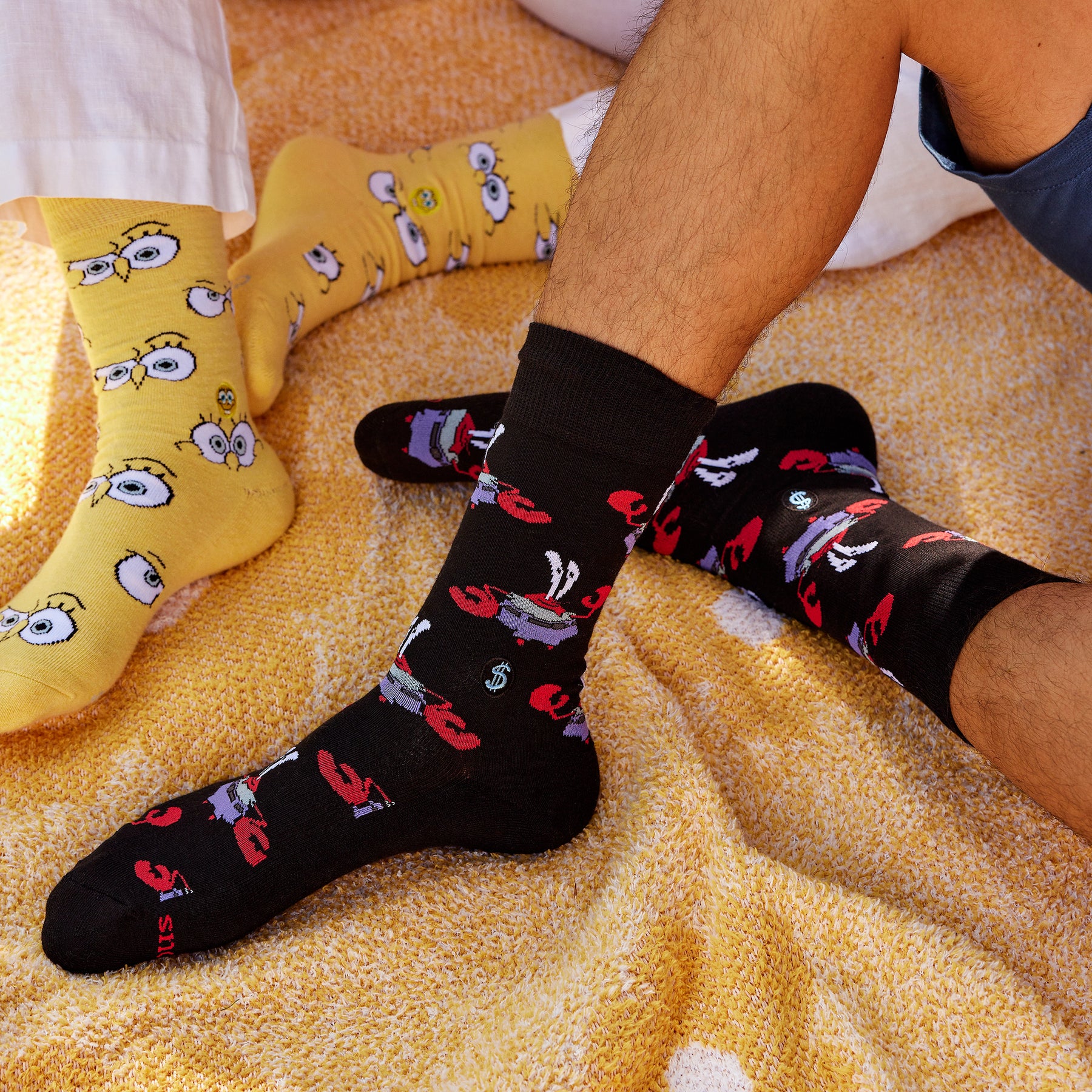 Mr. Krabs Socks that Protect Oceans - Conscious Step