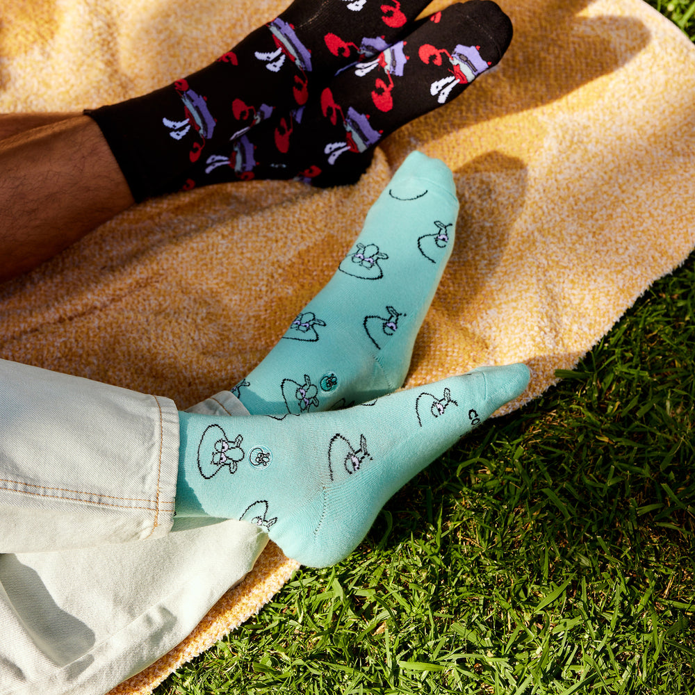 Squidward Socks that Protect Oceans - Conscious Step