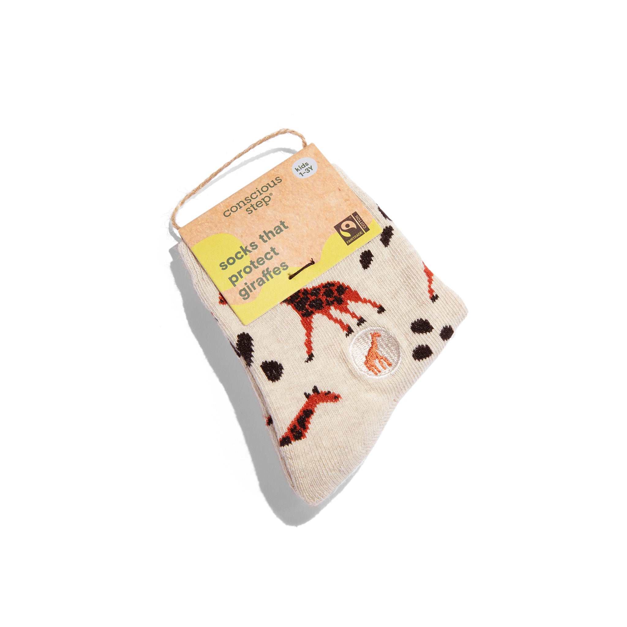 Toddler Socks that Protect Giraffes - Conscious Step
