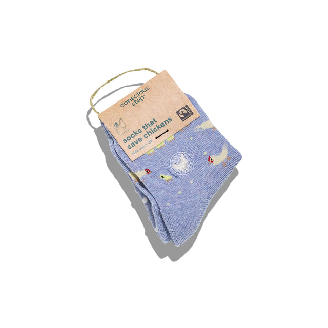 Kids Socks that Save Chickens - Conscious Step