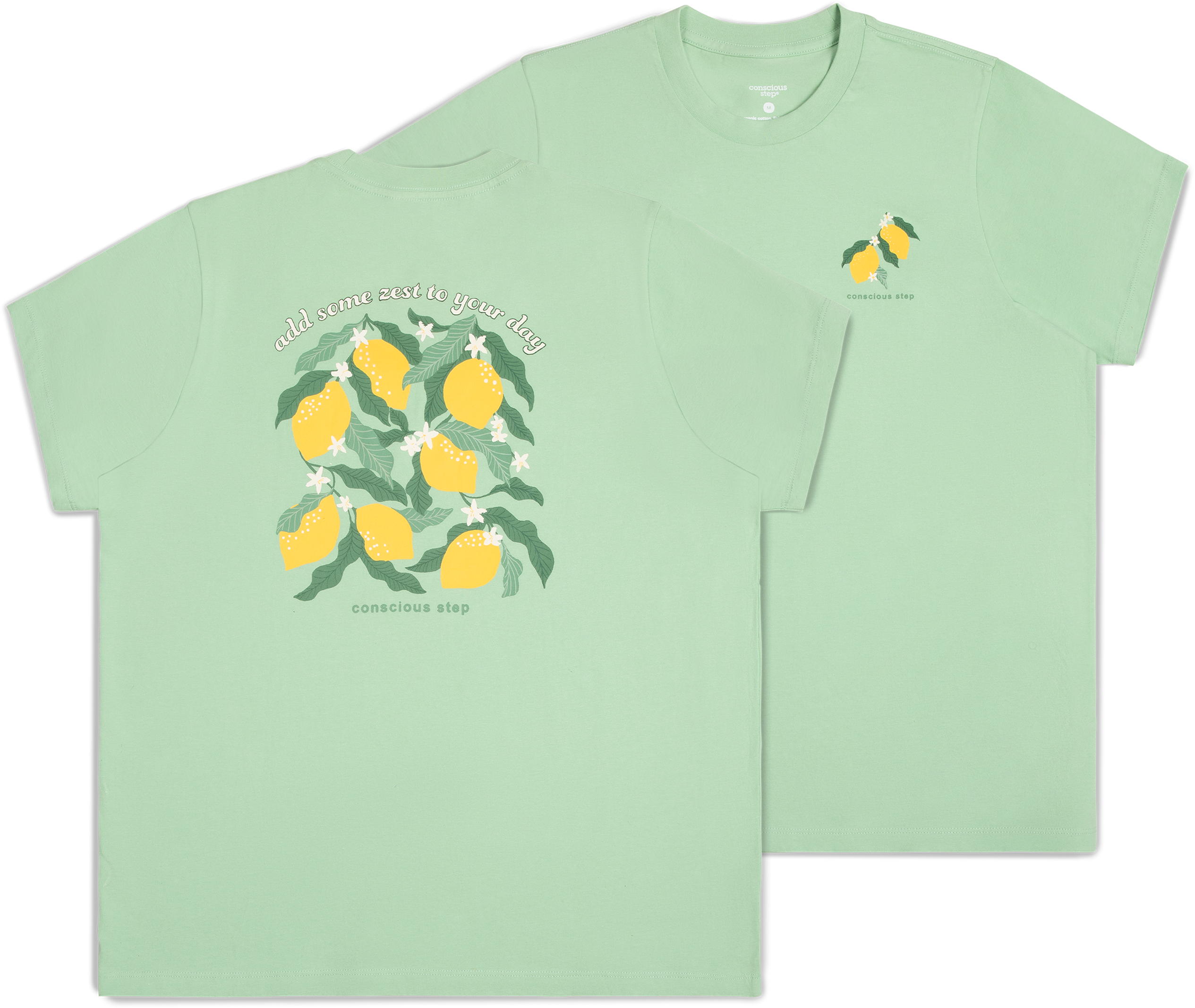 Plant Trees T-Shirt | Organic Cotton Tshirts | Conscious Step