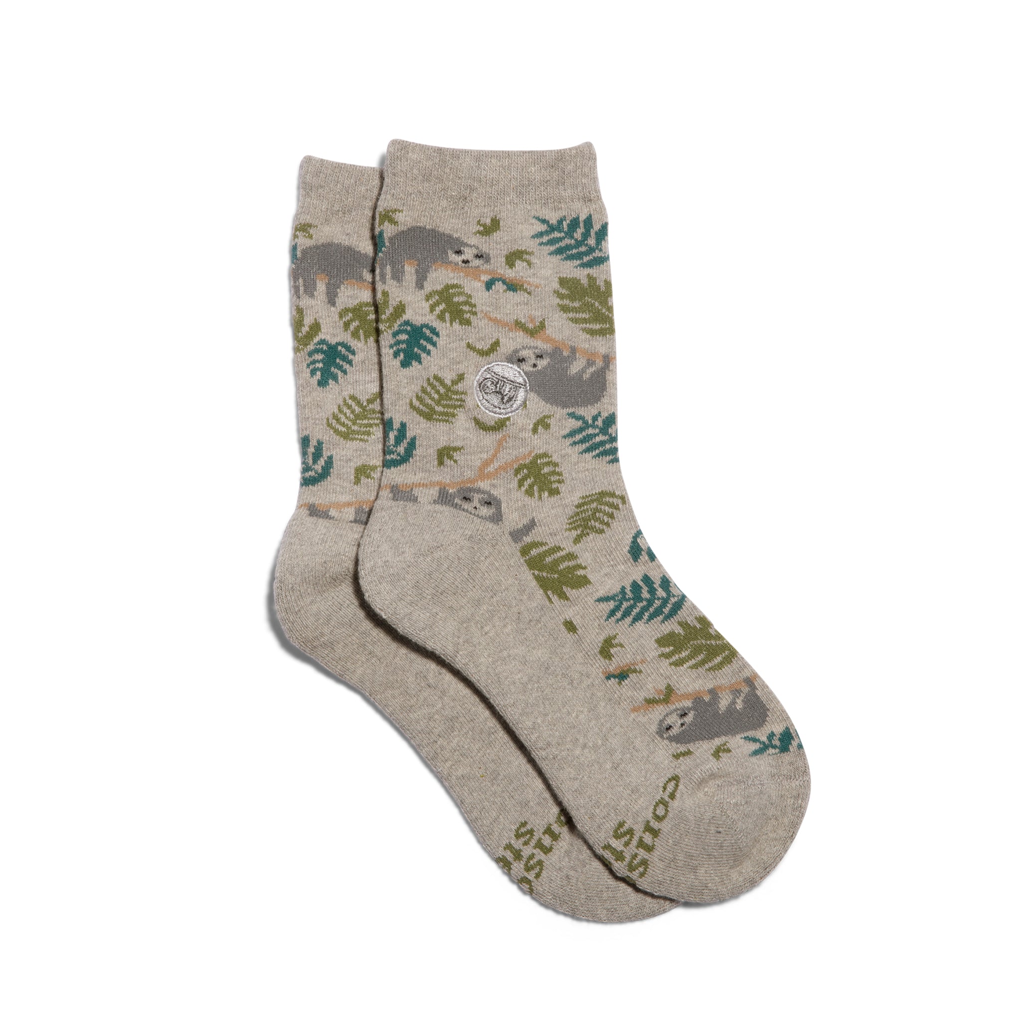 Kids Socks that Protect Sloths - Conscious Step [preschool] [youth]