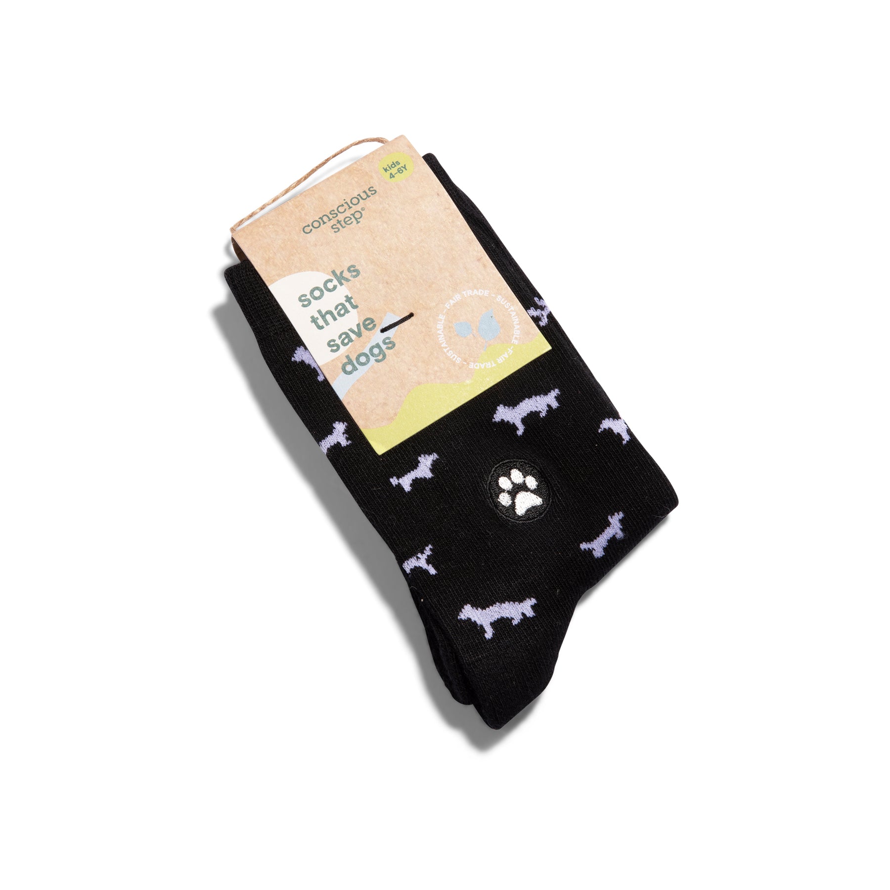 Kids Socks that Save Dogs - Conscious Step