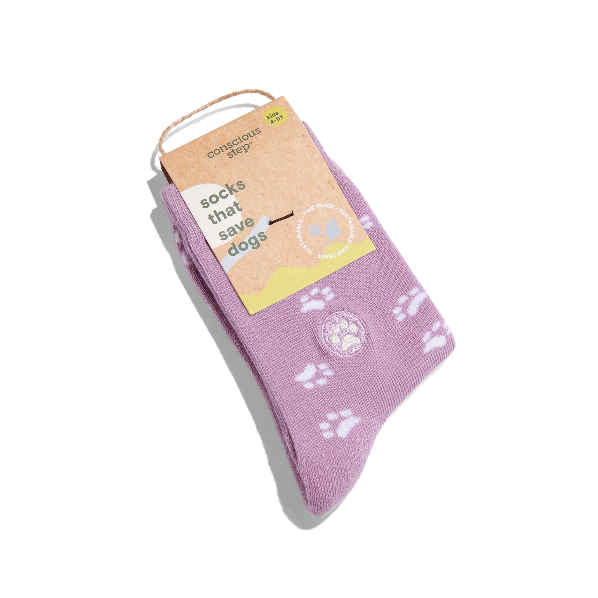 Kids Socks that Save Dogs - Conscious Step