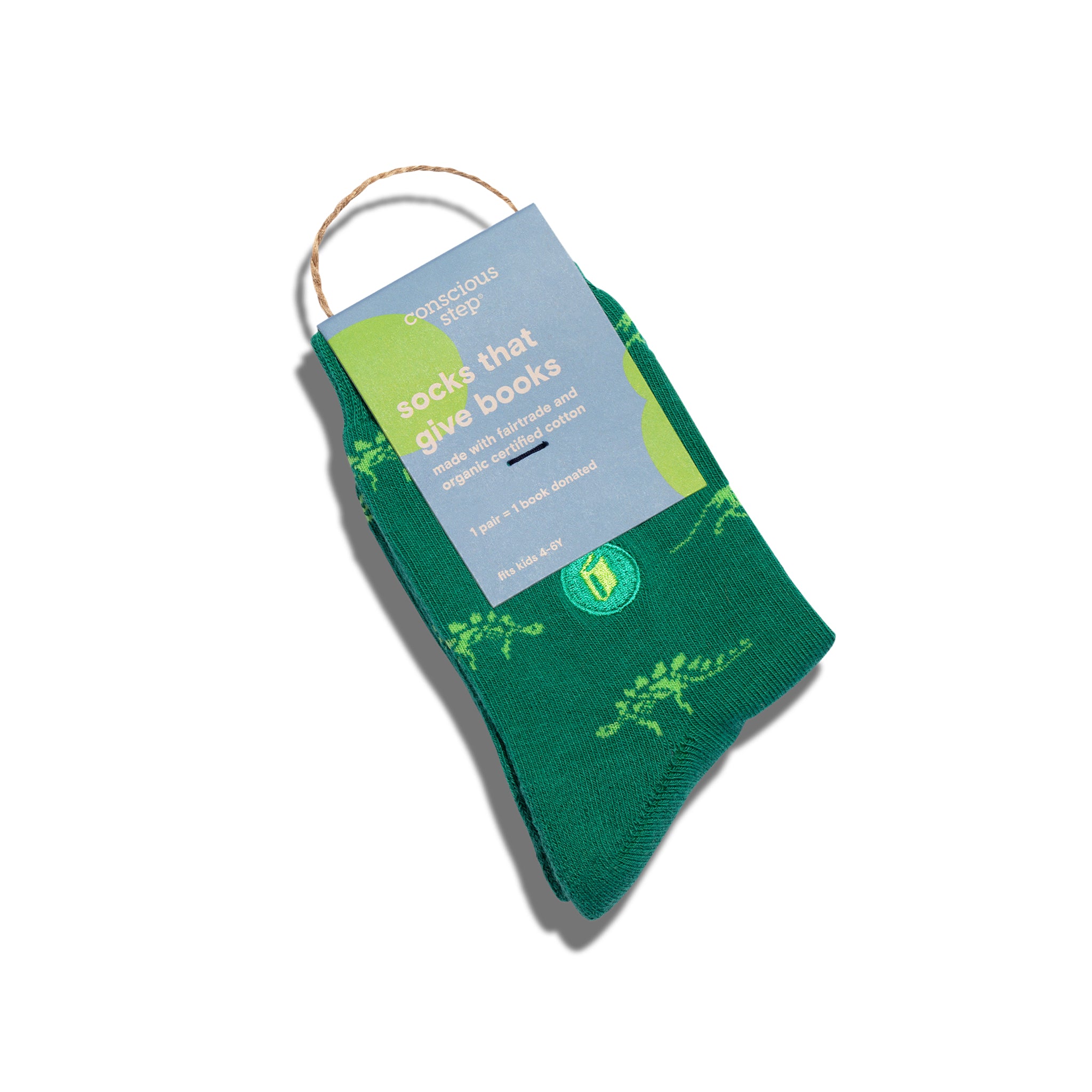 Kids Socks that Give Books - Conscious Step