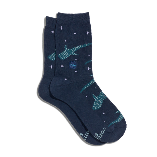 Kids Socks that Protect Whale Sharks - Conscious Step