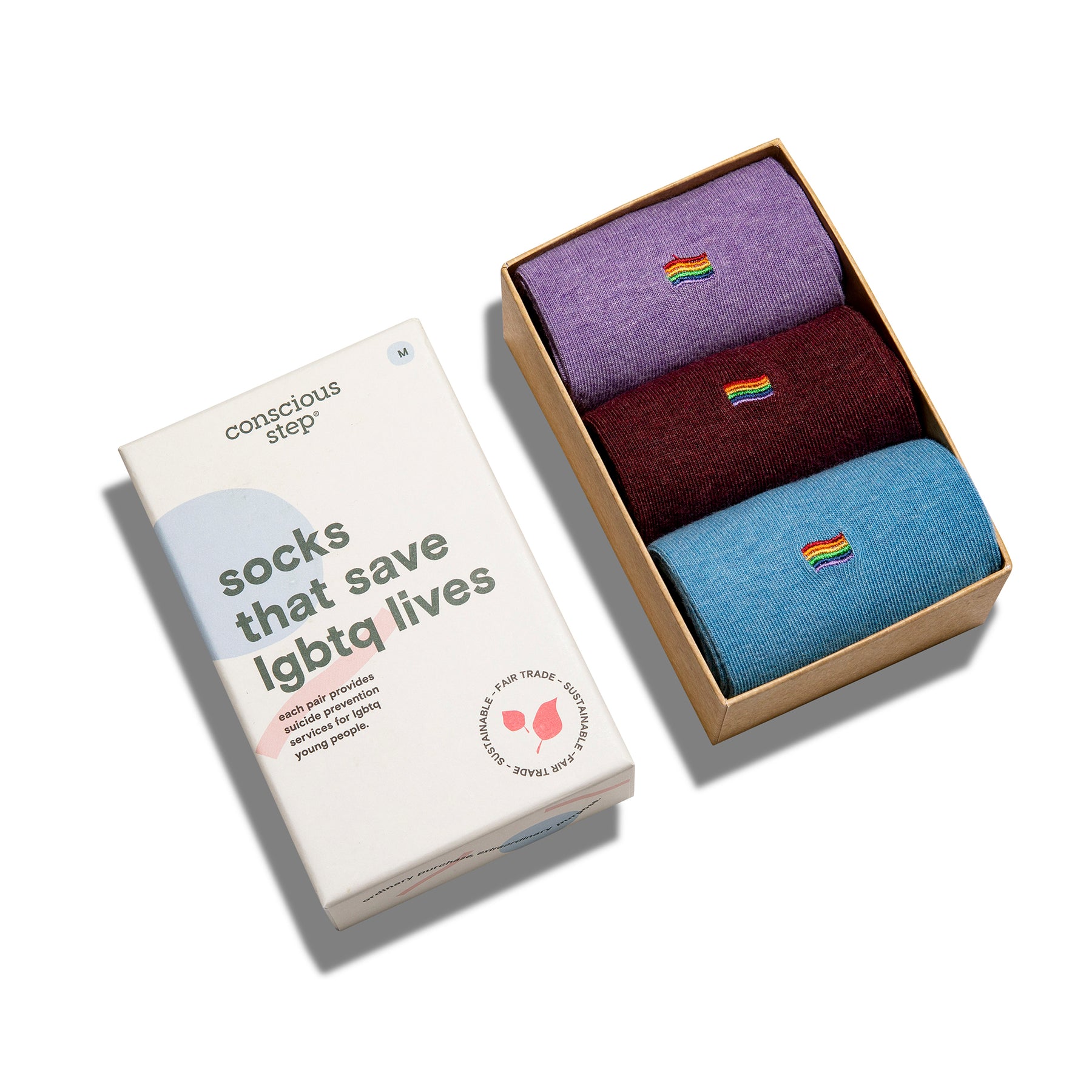 Socks that Save LGBTQ Lives - Conscious Step