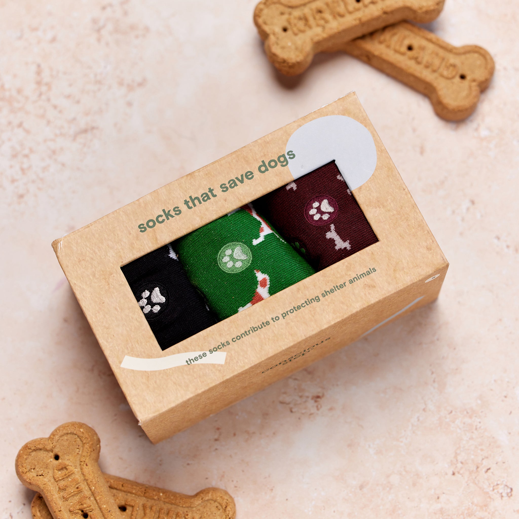Save Dogs Gift Box - Conscious Step