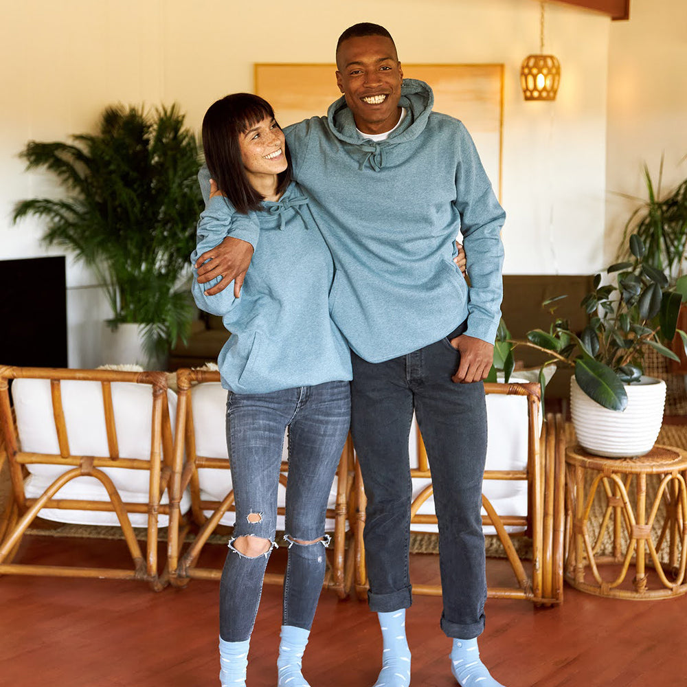 Support Mental Health Hooded Sweatshirt - Conscious Step
