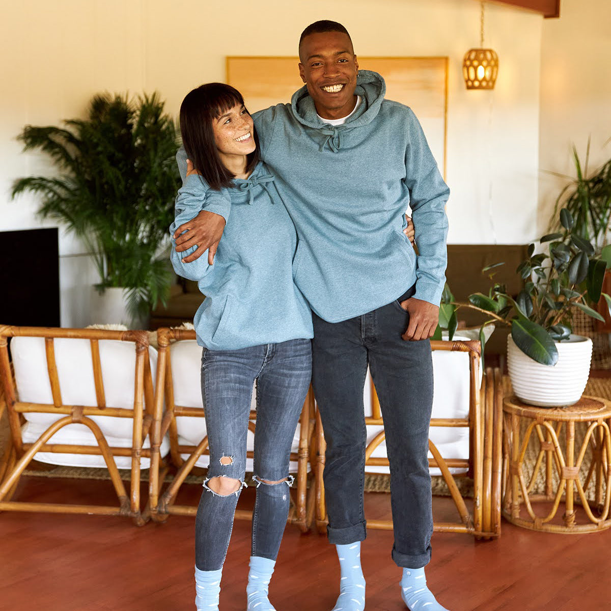 Support Mental Health Hooded Sweatshirt - Conscious Step