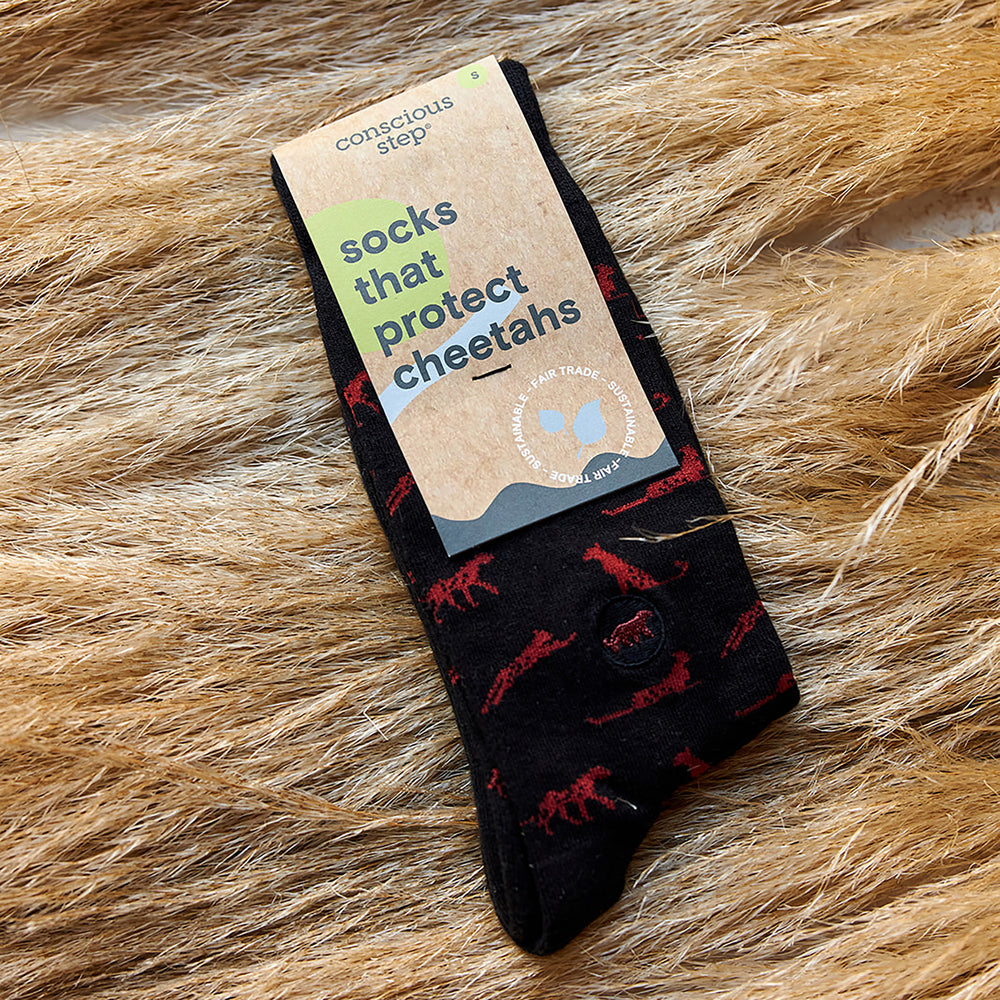 Socks that Protect Cheetahs - Conscious Step