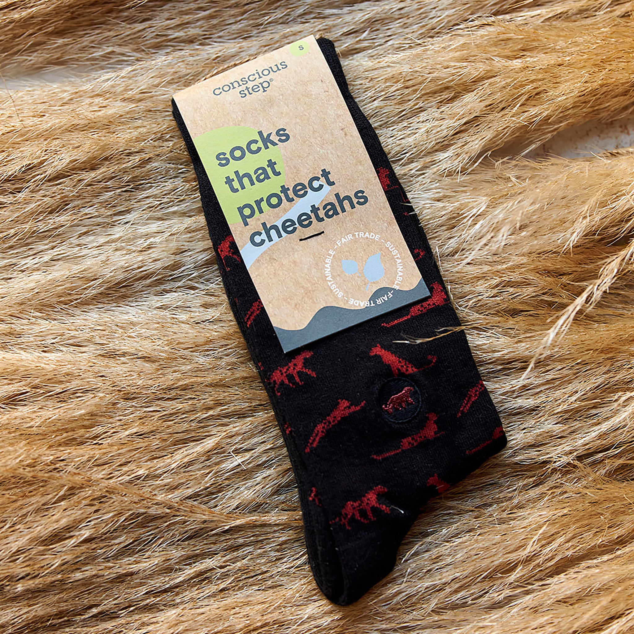 Socks that Protect Cheetahs - Conscious Step