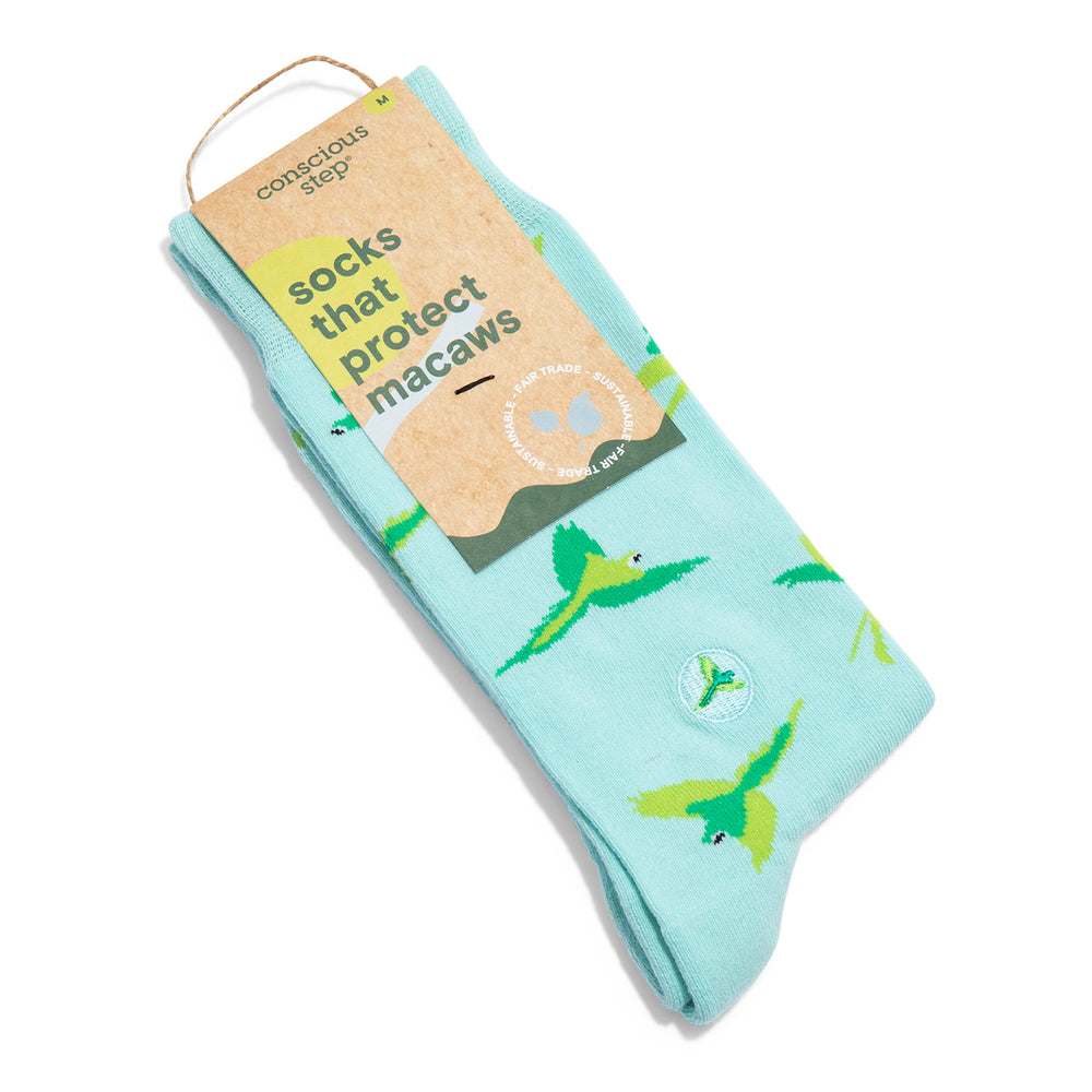 Socks that Protect Macaws - Conscious Step