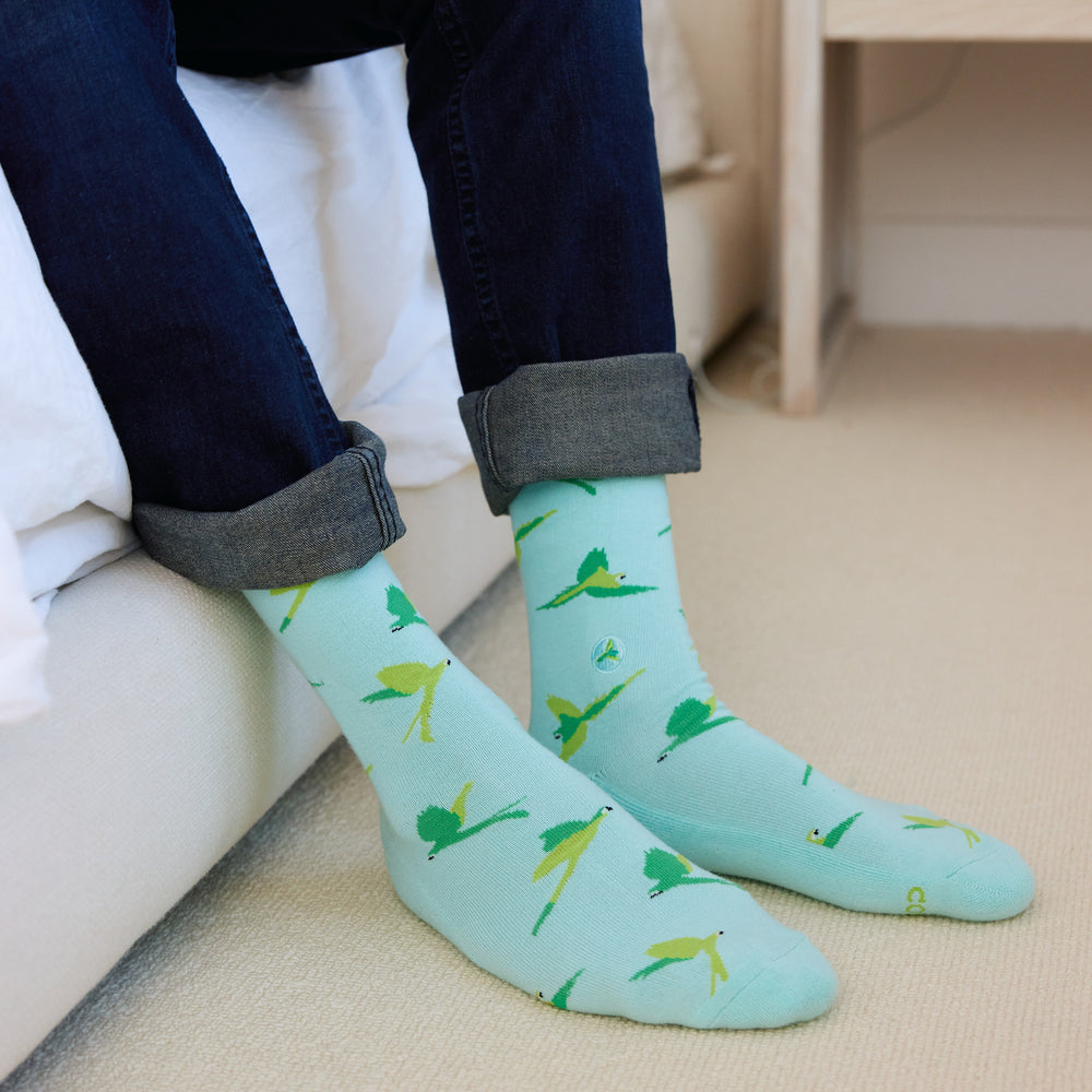 Socks that Protect Macaws - Conscious Step