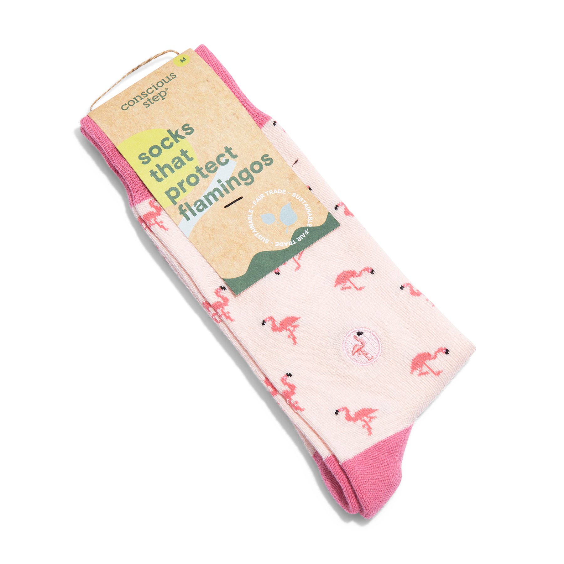 Socks That Protect Flamingos - Conscious Step