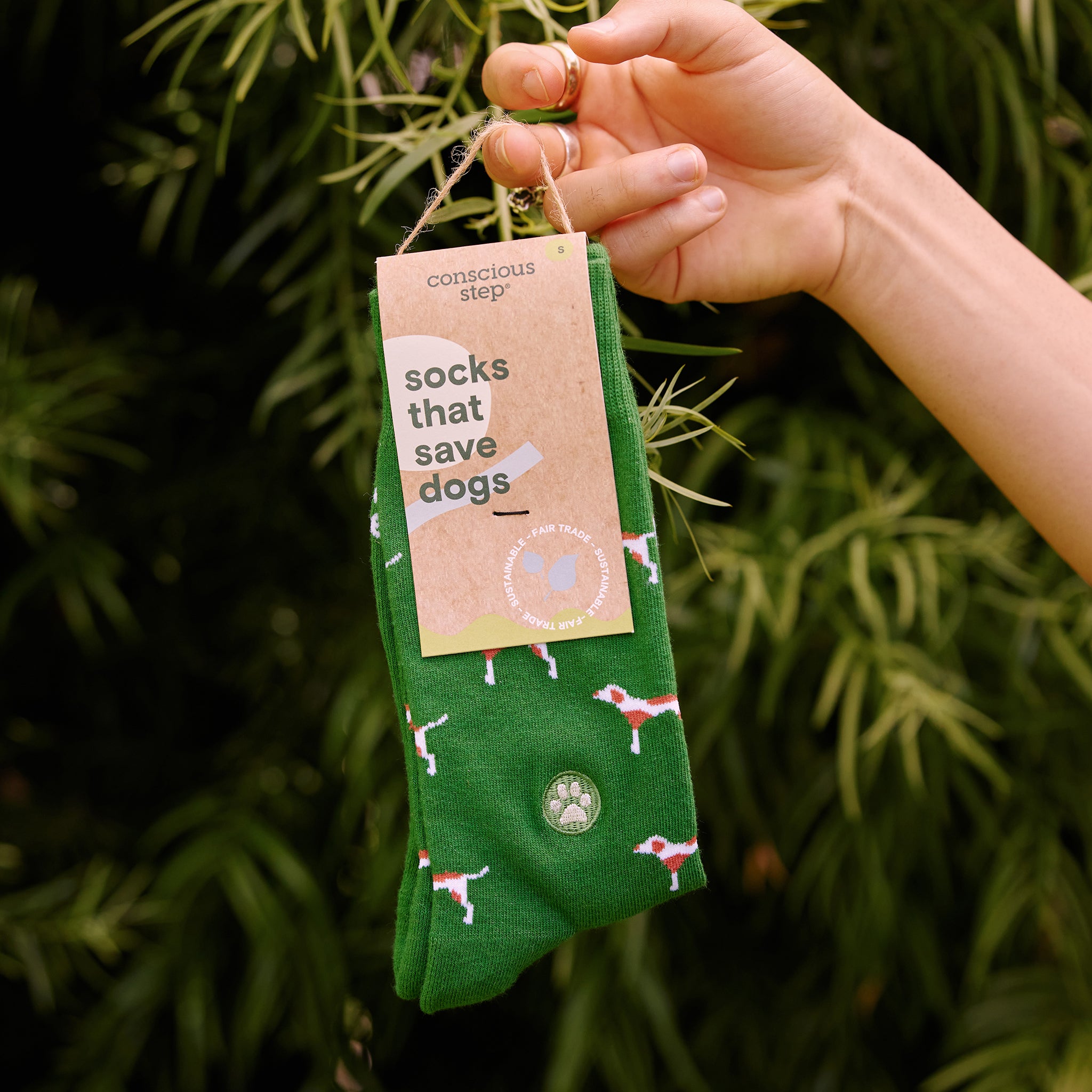 Socks that Save Dogs - Conscious Step