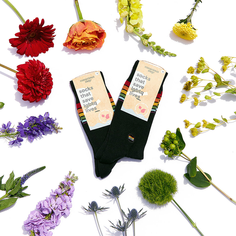 Socks that Save LGBTQ Lives - Conscious Step
