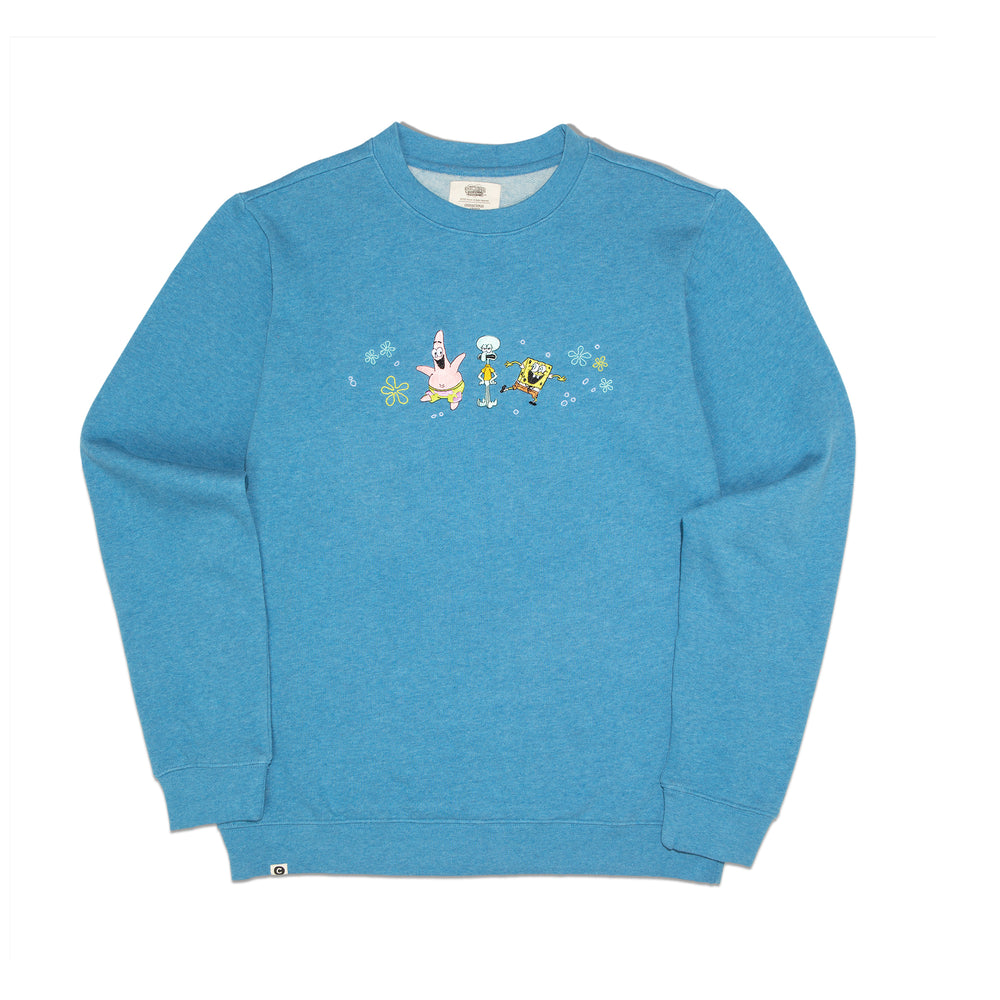 Spongebob Protect Oceans Crew Sweatshirt - Conscious Step