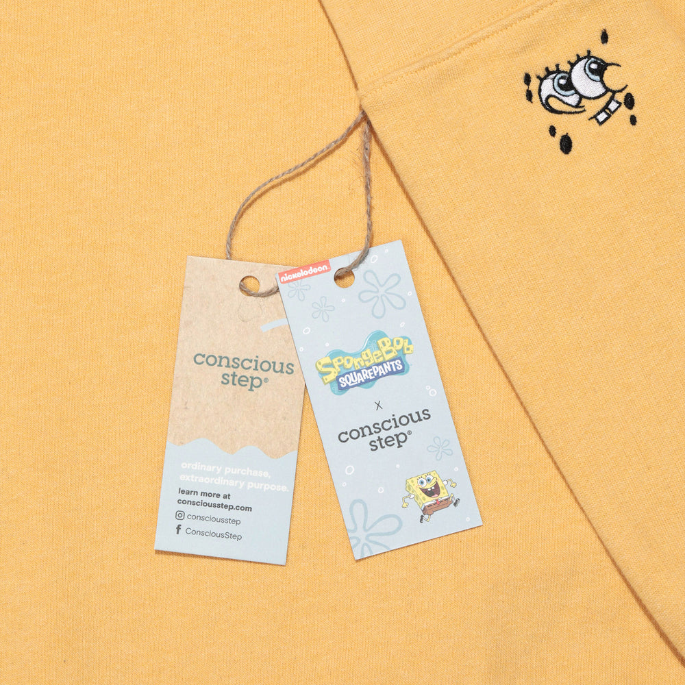 Spongebob Protect Oceans Crew Sweatshirt - Conscious Step
