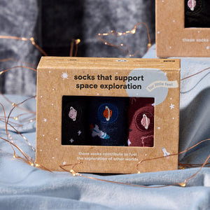 Kids Socks that Support Space Exploration