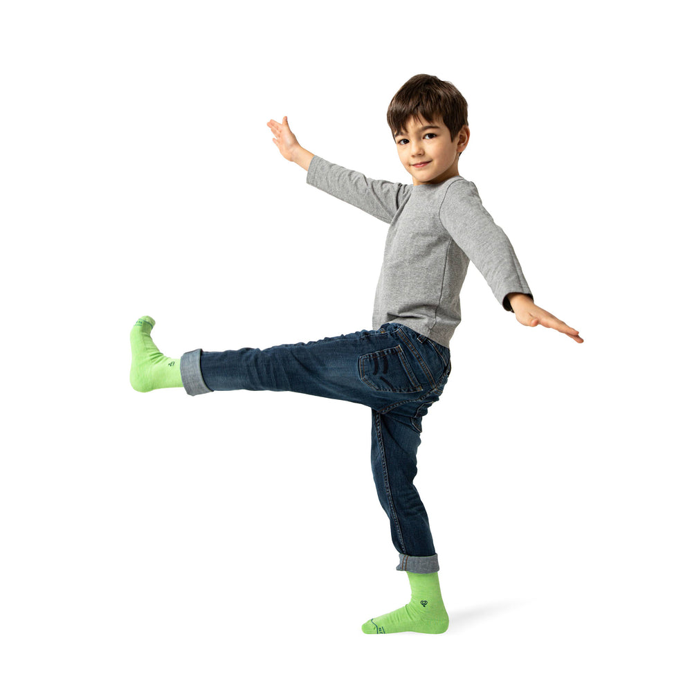 Kids Socks that Protect Elephants - Conscious Step
