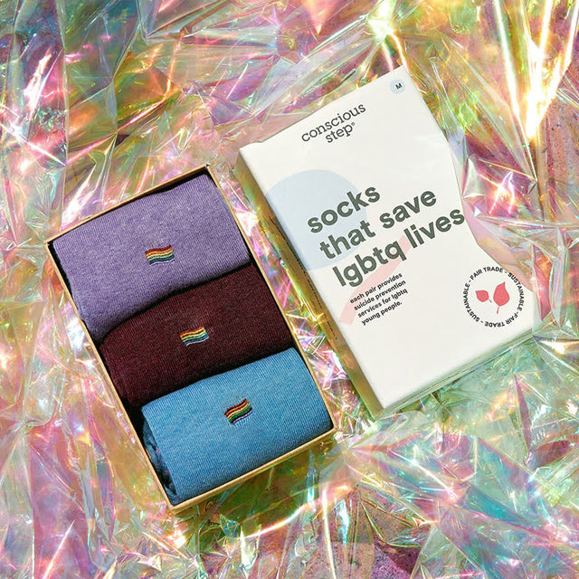 Socks that Save LGBTQ Lives - Conscious Step