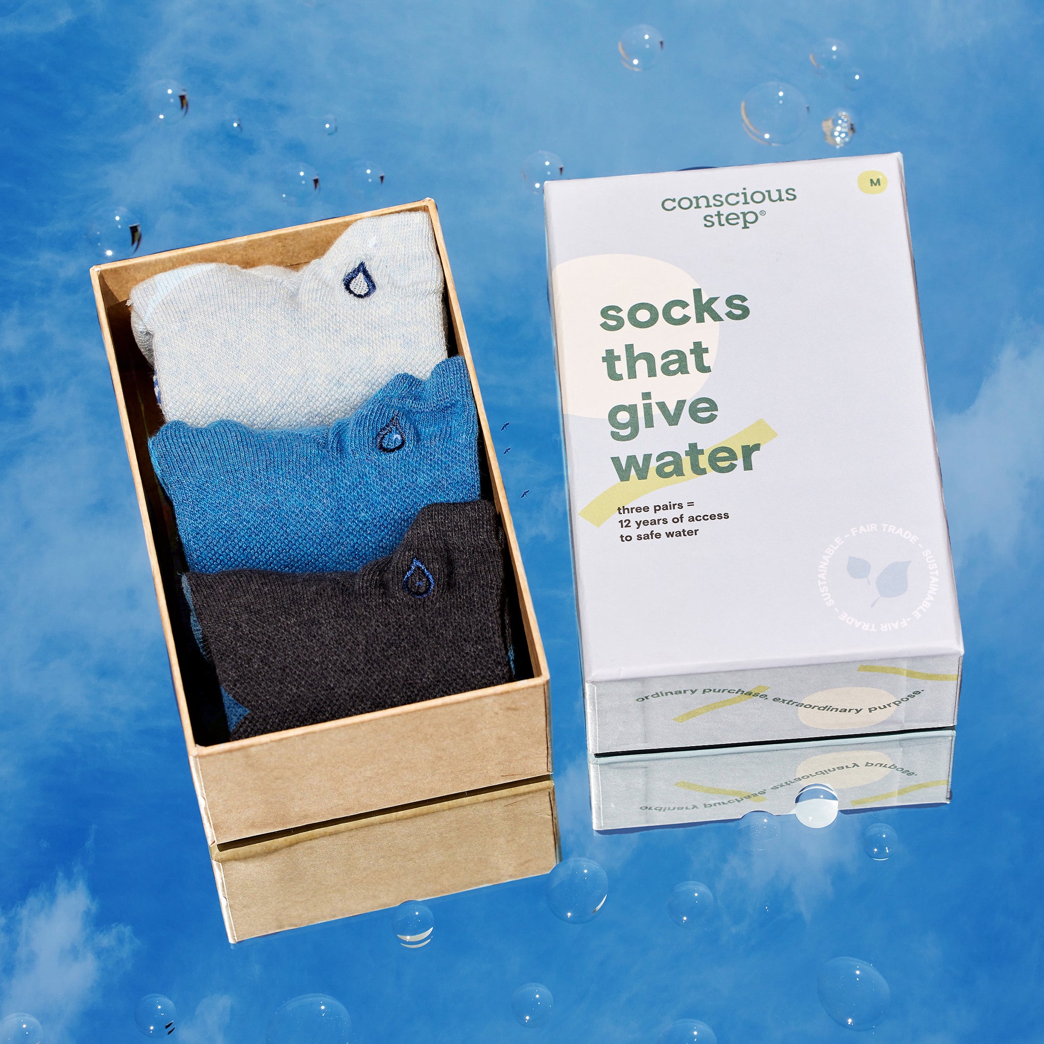 Socks that Give Water - Conscious Step