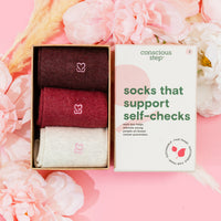 Socks that Support Self-Checks - Conscious Step