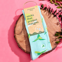 Socks that Protect Macaws - Conscious Step