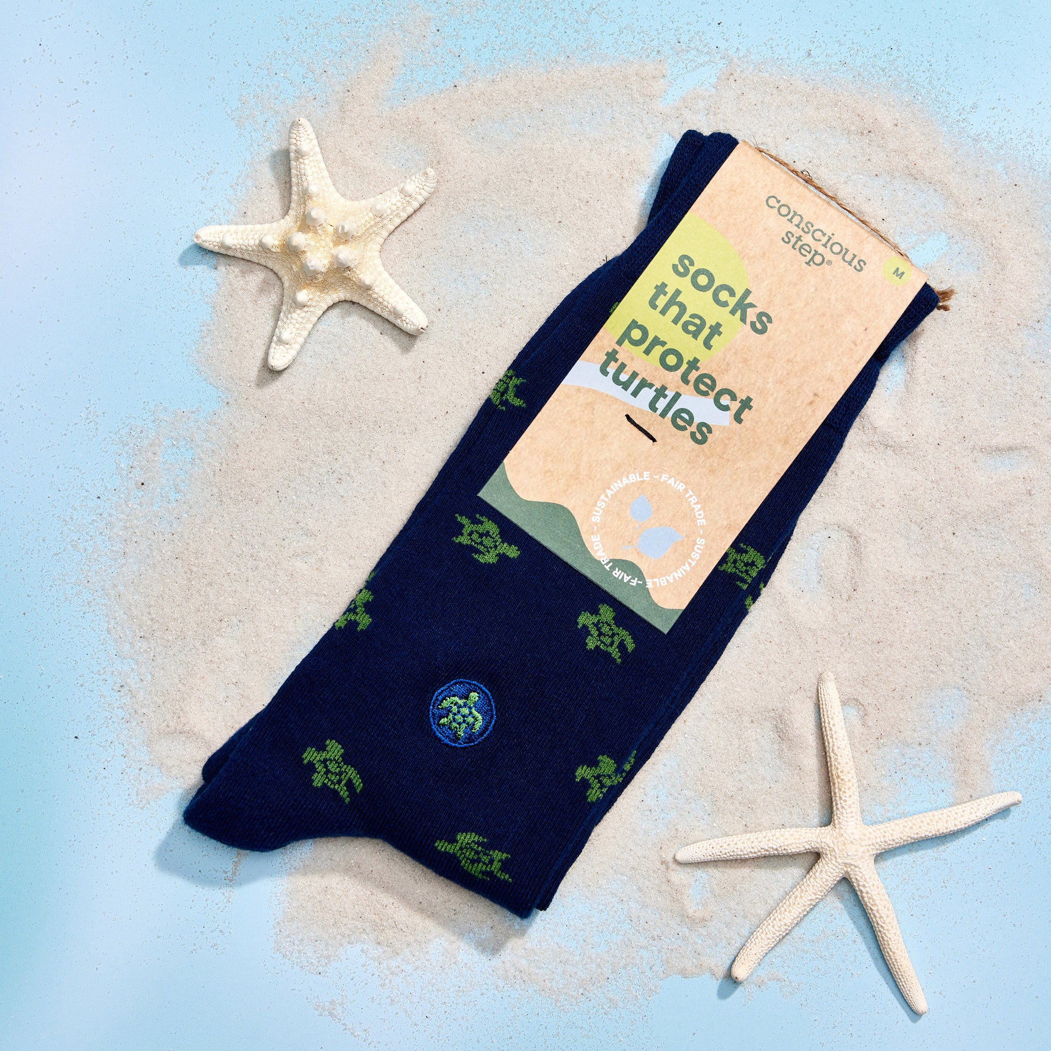 Socks that Protect Turtles - Conscious Step