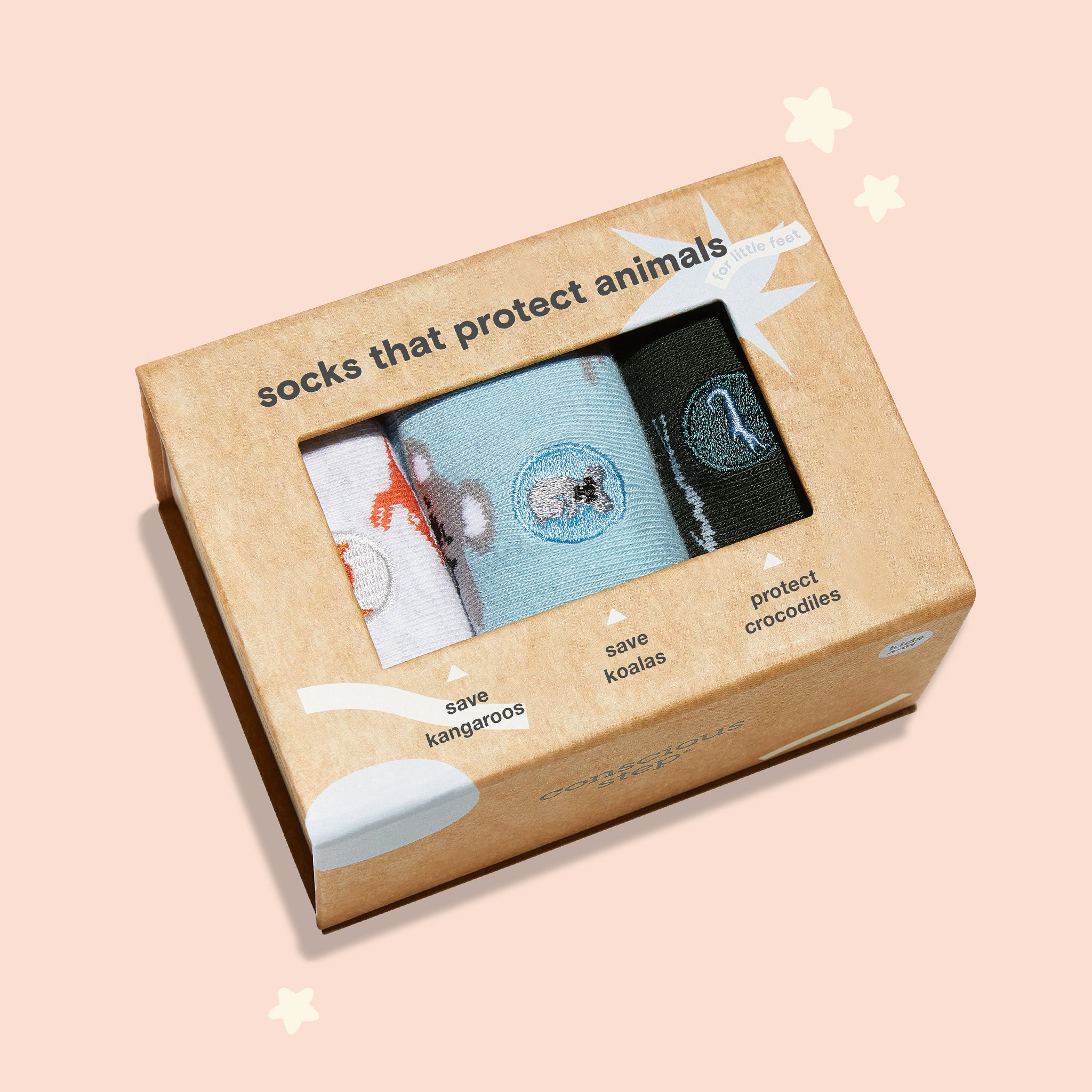 Kids Socks that Protect Animals - Conscious Step