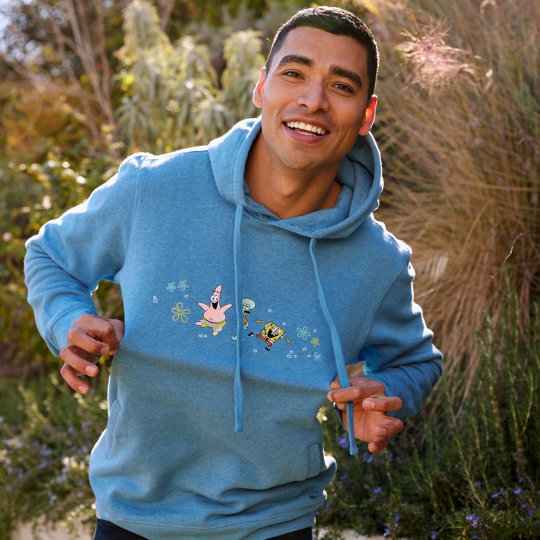 Spongebob Protect Oceans Hooded Sweatshirt - Conscious Step